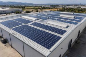 Cubierta e instalación fotovoltaica