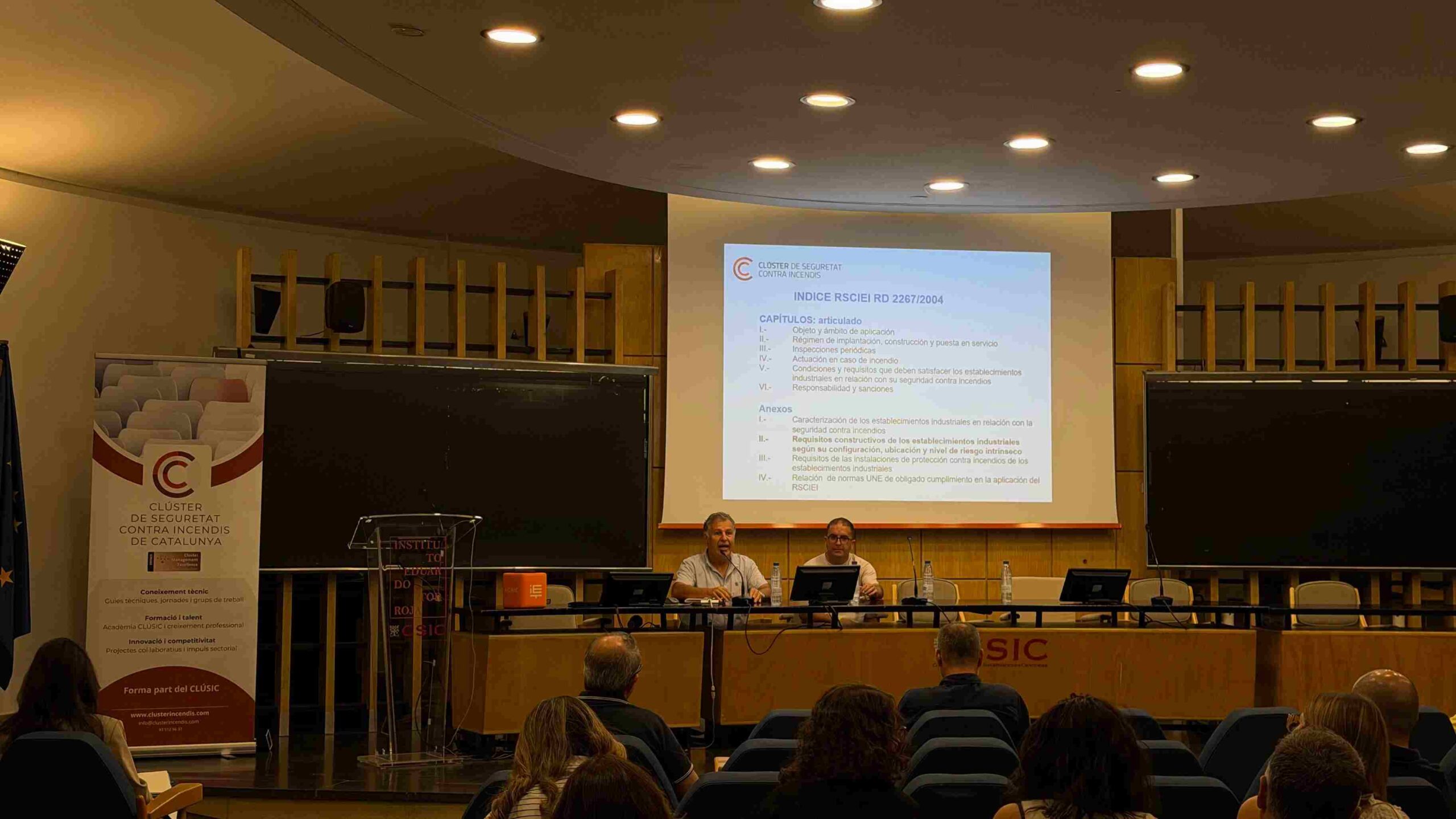 Evento Taller sobre cálculo de cargas de fuego en edificación industrial